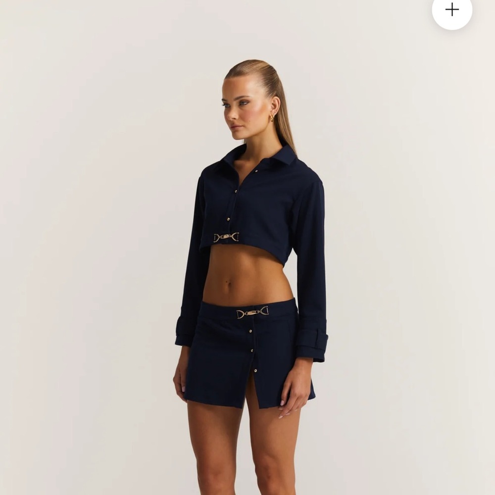 Sasha Therese Navy 2 piece set